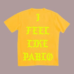 Kanye West Atlanta Pablo Pop-Up T-shirt Gold