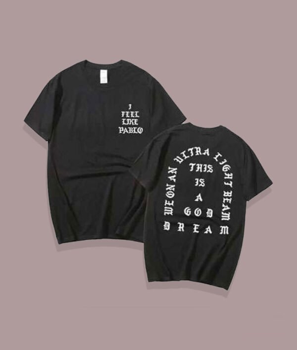 Kanye West I Feel Like Pablo T-Shirt Black