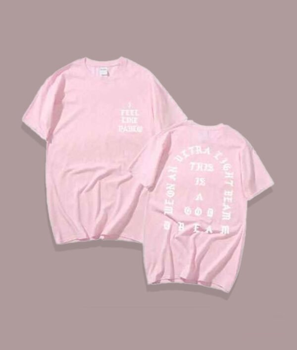 Kanye West I Feel Like Pablo T-Shirt Pink