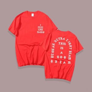 Kanye West I Feel Like Pablo T-Shirt Red