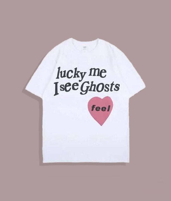 Kanye West Homme Lucky Me I See Ghosts Shirt 