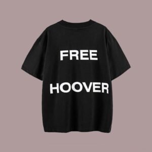 Kanye West And Drake Free Hoover T-Shirt Black