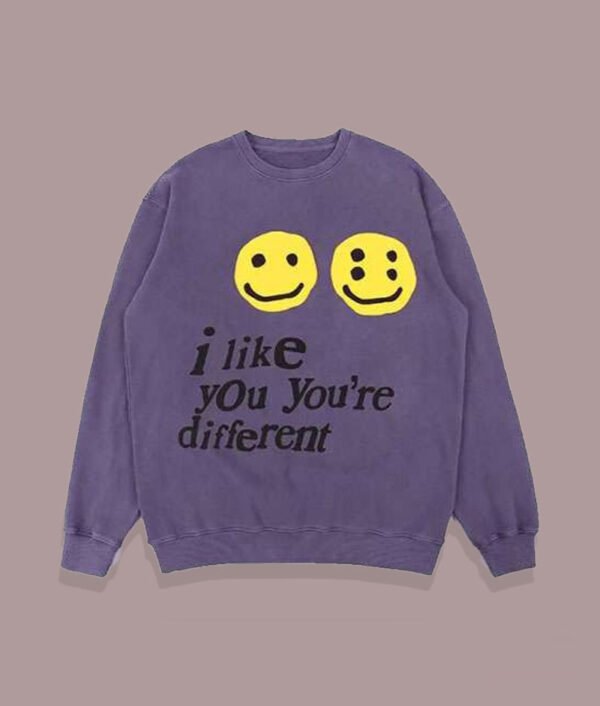 Kanye West I Like You Different Graffiti Face Sweatshirt