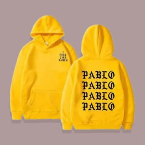 Kanye West Pablo I Feel Like Hoodie Yellow