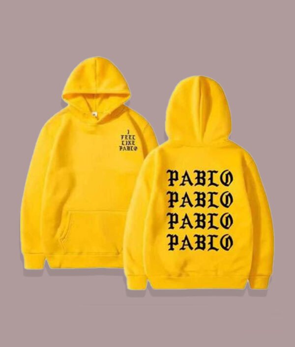 Kanye West Pablo I Feel Like Hoodie Yellow